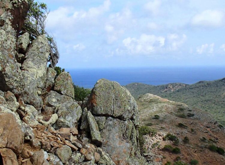 View of Bonaire from the highest peak
