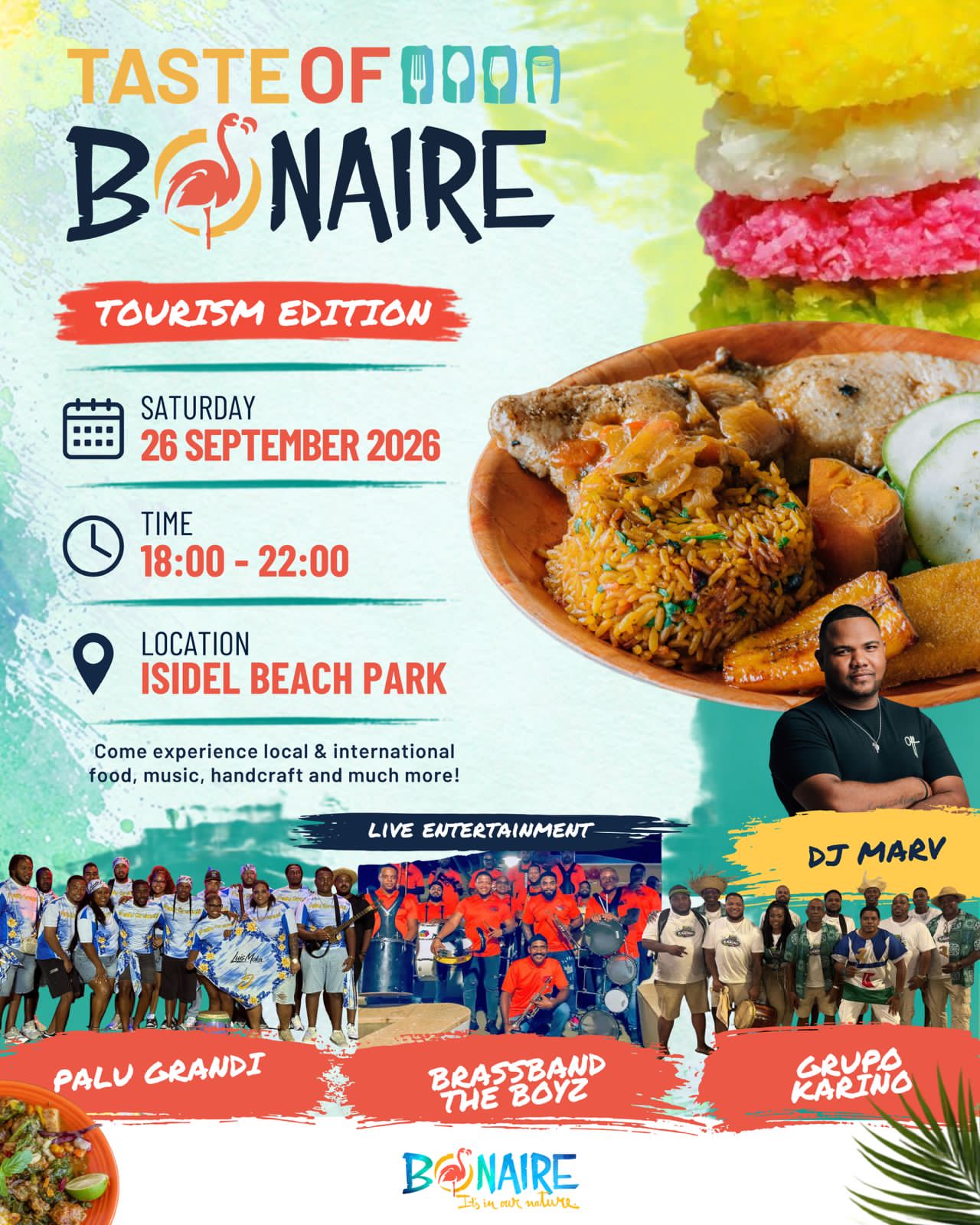 Tourism Corporation Bonaire is organizing the last Taste of Bonaire
